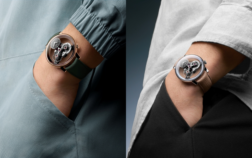 MBandF SP One Rose Gold Wrist Shots Lres side