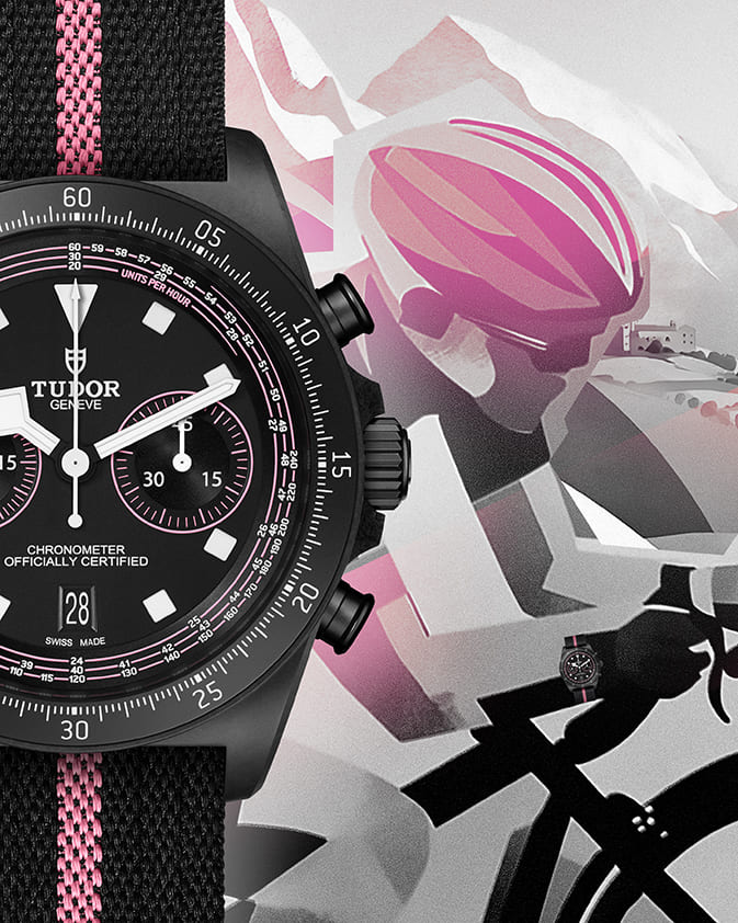 TUDOR NP25 PelagosFXDChrono Pink 4