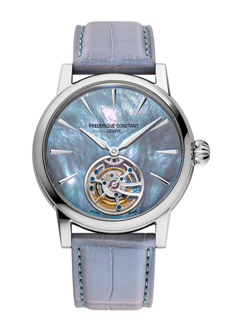 2025 Frederique Constant Classic Tourbillon Manufacture MOP FC 980MPBL3H8 Front SD