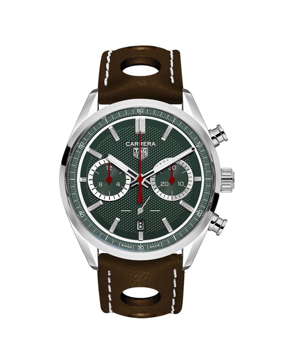 TAG Heuer Carrera Chronograph x Festival of Speed 計時腕錶 參考編號CBN2010 NS 建議售價約6540英鎊 單品圖