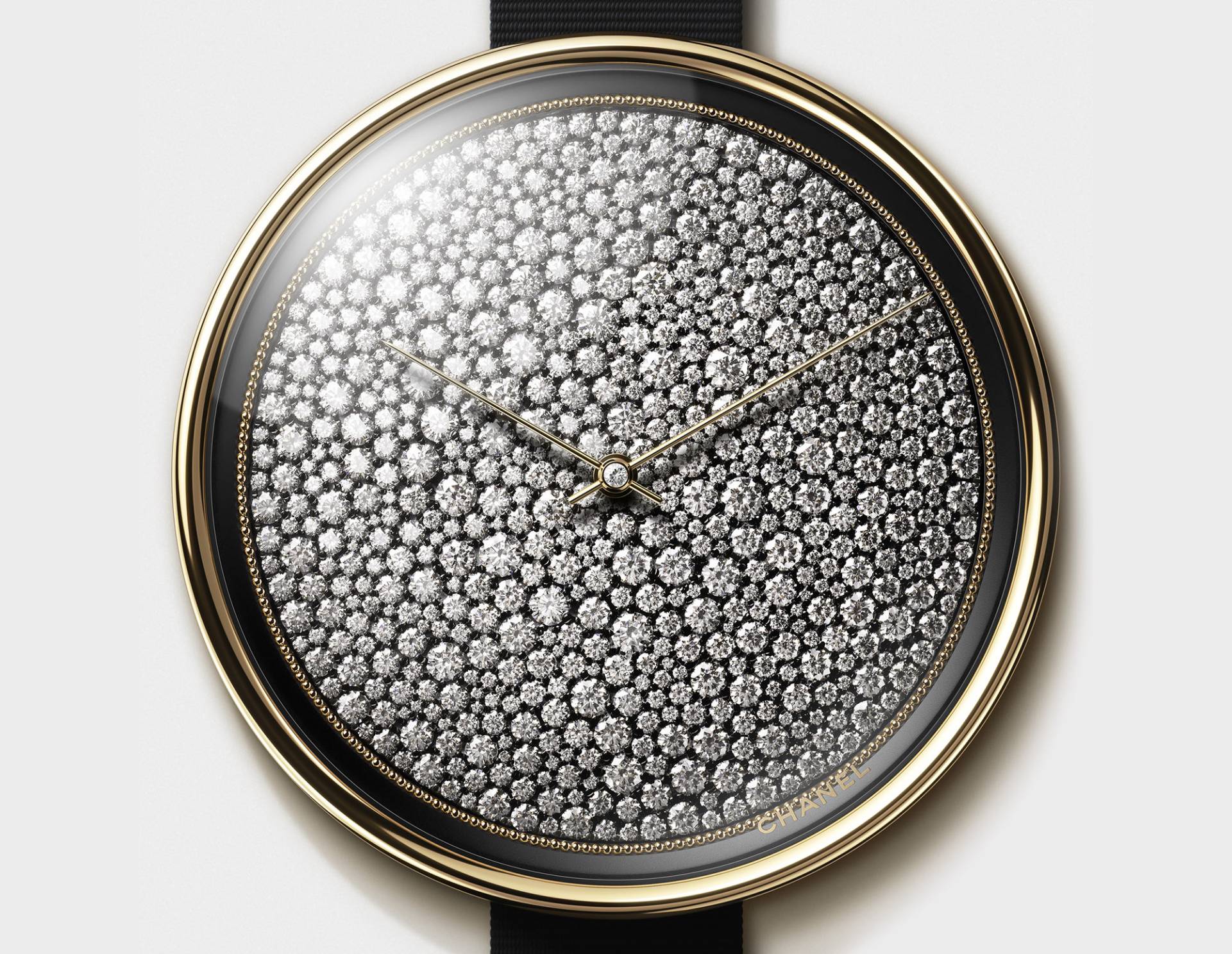 MADEMOISELLE PRIVE 刺繡圖騰腕錶單品圖